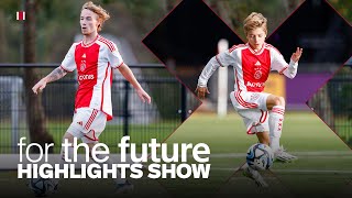 For The Future Highlights Show  Championship game for U14 amp Ajax U18 against Vitesse [upl. by Gnoc]