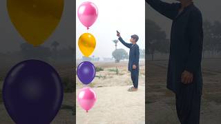 Balloon burst challenge shortsviral trending ytshorts [upl. by Cacka66]