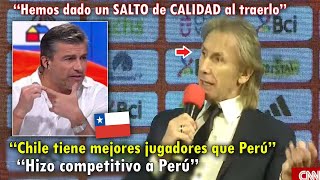 quotCHILE TIENE MEJORES RECURSOS que PERUquot PERIODISTAS CHILENOS REACCIONARON ASI A GARECA HOY [upl. by Erodoeht]