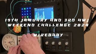 19th JAMuary 2024 and third HWJ weekend challenge 2024 [upl. by Hamian]