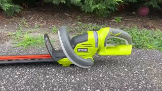 Honest Review of RYOBI 40 Volt 24 inch Hedge Trimmer [upl. by Utley]