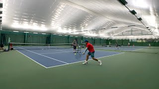 4K UHD CourtLevel Jackies Tennis Training  483  20240923 830am Mon  Lesson with Mark [upl. by Anitsyrc268]