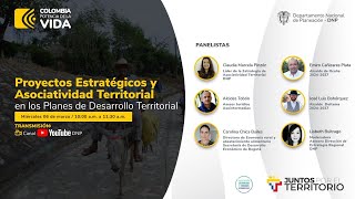 Juntos por el Territorio Proyectos estratégicos regionales y Asociatividad Territorial [upl. by Stephie]