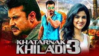 Khatarnak Khiladi 3 Romantic Hindi Dubbed Full Movie  Darshan Deeksha Seth [upl. by Nilesoy747]