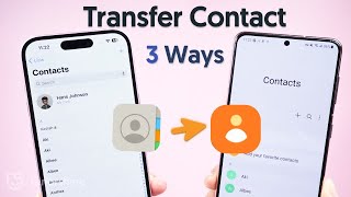 3 Ways How to Transfer Contact from iPhone to Android [upl. by Mazman527]