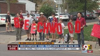 Beechwood High School Marching Band wins big [upl. by Lorac]