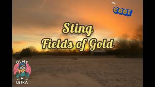 STING  FIELDS OF GOLD LYRICS [upl. by Eiruam]