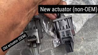 BMW 328i  Wastegate Actuator replacement  P1920 code Fix Drivetrain Malfunction f30 [upl. by Ahsinam63]