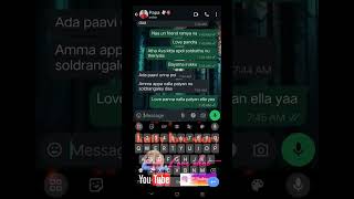 sollatha kadhal WhatsApp chatWhatsApp statuskadhal vandum song trending shortsfeed viralshort [upl. by Aaronson]