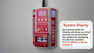 Evacuator SynergyRF Base Station How to perform a System Test amp Reset [upl. by Okimuk209]