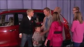 A Big Inspiring Family Gets an Even Bigger Surprise on Ellen Show [upl. by Rocher450]