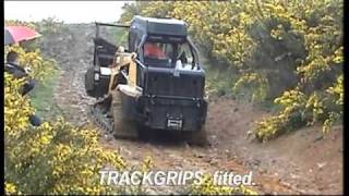 TrackGrip for rubber tracked diggers dozers and machinery [upl. by Evalyn]