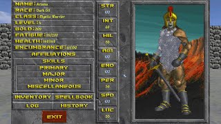 Daggerfall Unity  Brokenly OP character setup [upl. by Al]