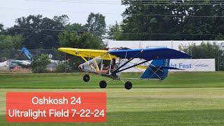 Oshkosh 2024  Ultralight Field 72224 [upl. by Eerrehc]