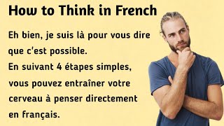 Comment penser en français Conseils faciles । How to think in French easy Tips । Learn French [upl. by Nyroc48]