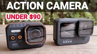 Action Camera 4K 60FPS 16MP WiFi Sports Camera Under 90 Unboxing [upl. by Clyve]