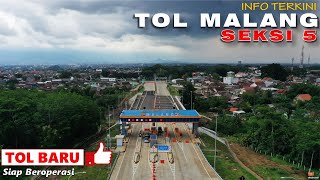 Tol MALANG Siap DIBUKA Video Drone 4K [upl. by Zawde]