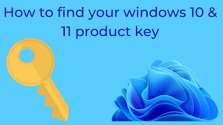 How to find and retrieve your windows 10 and 11 product key [upl. by Levitt]