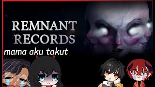 『🔴Remnant Record』ga tau games apa tapi horor😰😱 [upl. by Neurath]