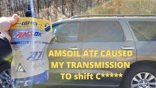 AMSOIL ATF SIGNATURE SERIES CAUSED MY TRANSMISSION shift extremely smooth5 months update on amsoil [upl. by Quigley814]