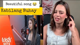 Lyca Gairanod performs “Kabilang Buhay” VOCALIST REACTS FOR THE FIRST TIME [upl. by Hareehat772]