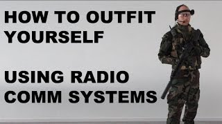 Airsoft  How to outfit yourself using radio communication [upl. by Emee]