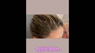 Loreal Le Color Toning Gloss Honey Blonde On My Dark Blonde Hair [upl. by Adnawahs]