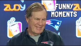 Bill Belichick Funniest Moments [upl. by Vasilis551]