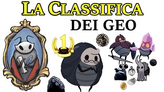 Ø la classifica dei GEO  approvata da Millibelle  Enciclopedia Nerd  Hollow Knight [upl. by Goetz]