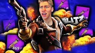 STORMEN TAR OSS IGJEN SÅ KJAPT 😰🌪️ EKSTREME BLITZ SOLO RUNDER PÅ FORTNITE [upl. by Macdougall]