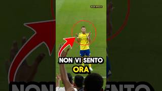 😨Ronaldo li ha zittiti calcio football sports ronaldo cr7 [upl. by Donetta]