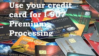 Pay for EB1A green card immigration premium processing 💳 Using Your CREDIT CARD [upl. by Myron987]