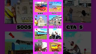 Lamborghini Sian  Taj Mahal  Police Bike  Kamla Home  All RGS TOOl Cheat code Part 434 shorts [upl. by Pompei]