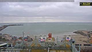 Wild Hovercraft flight Southsea to Ryde IoW 090221  Railcam LIVE [upl. by Minta488]