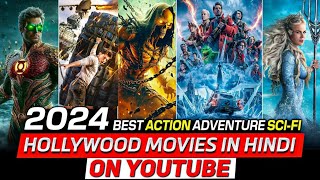 Top 5 New Action amp Adventure Hollywood Movies On Youtube In Hindi  2024 Hollywood Movies in Hindi [upl. by Honor420]