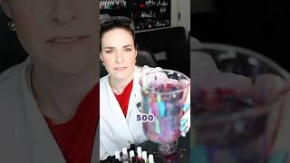 I found a bottle of 500 mixed holographic nail polishes from 2017 💅 [upl. by Dustman]