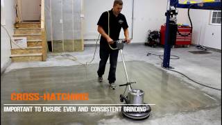 How To Diamond Grind A Concrete Floor [upl. by Lebna]