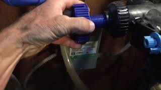 How to replace a flow meter on a Culligan High Efficiency Water Softener Part 5 [upl. by Reeva]