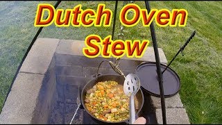 How to make Dutch Oven Stew [upl. by Enaej719]