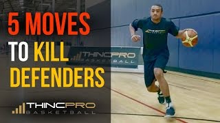 Top 5  DEADLY Basketball Moves to KILL Your Defender and Score More Points [upl. by Snider]