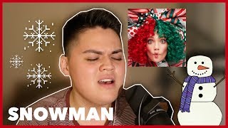 SIA  Snowman Cover ☃️ [upl. by Brittany]