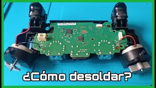 ¿Cómo desoldar un joystick de PS4 sin dañar la placa 🔧 [upl. by Annabelle]