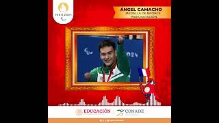 Ángel Camacho  Para natación  Juegos Paralímpicos París 2024 [upl. by Caspar216]