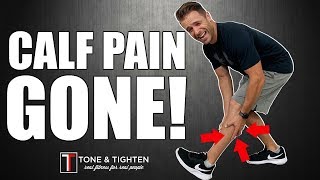 STOP Calf Pain  Best Stretches For Calves [upl. by Elaen24]