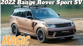 2022 Range Rover Sport SV The Ultimate Luxury SUV Reviewquot [upl. by Ahsirtal]