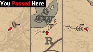 You Passed Here 1000 Times But Missed These 10 Secrets  RDR2  Part 4 [upl. by Yevrah]