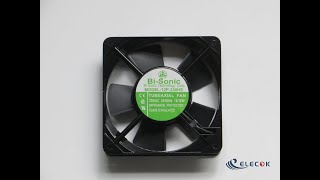 12P230HS 230V Cooling Fan with plug connector new [upl. by Zachery244]