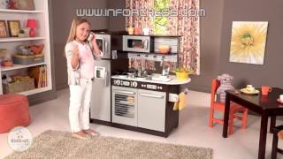 KIDKRAFT COCINA 53260 ESPRESSO MODERNA  INFORCHESS [upl. by Aihsatsan657]