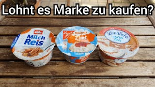 Milchreis mit Zimt von Müller Landliebe und Edeka im Test  FoodLoaf [upl. by Adamsun]