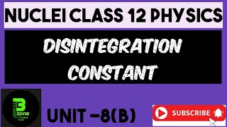 Disintegration constant  physics class 12 [upl. by Amador]